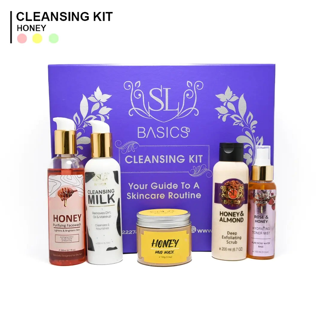Cleansing Kit (Honey Range) - SL Basics