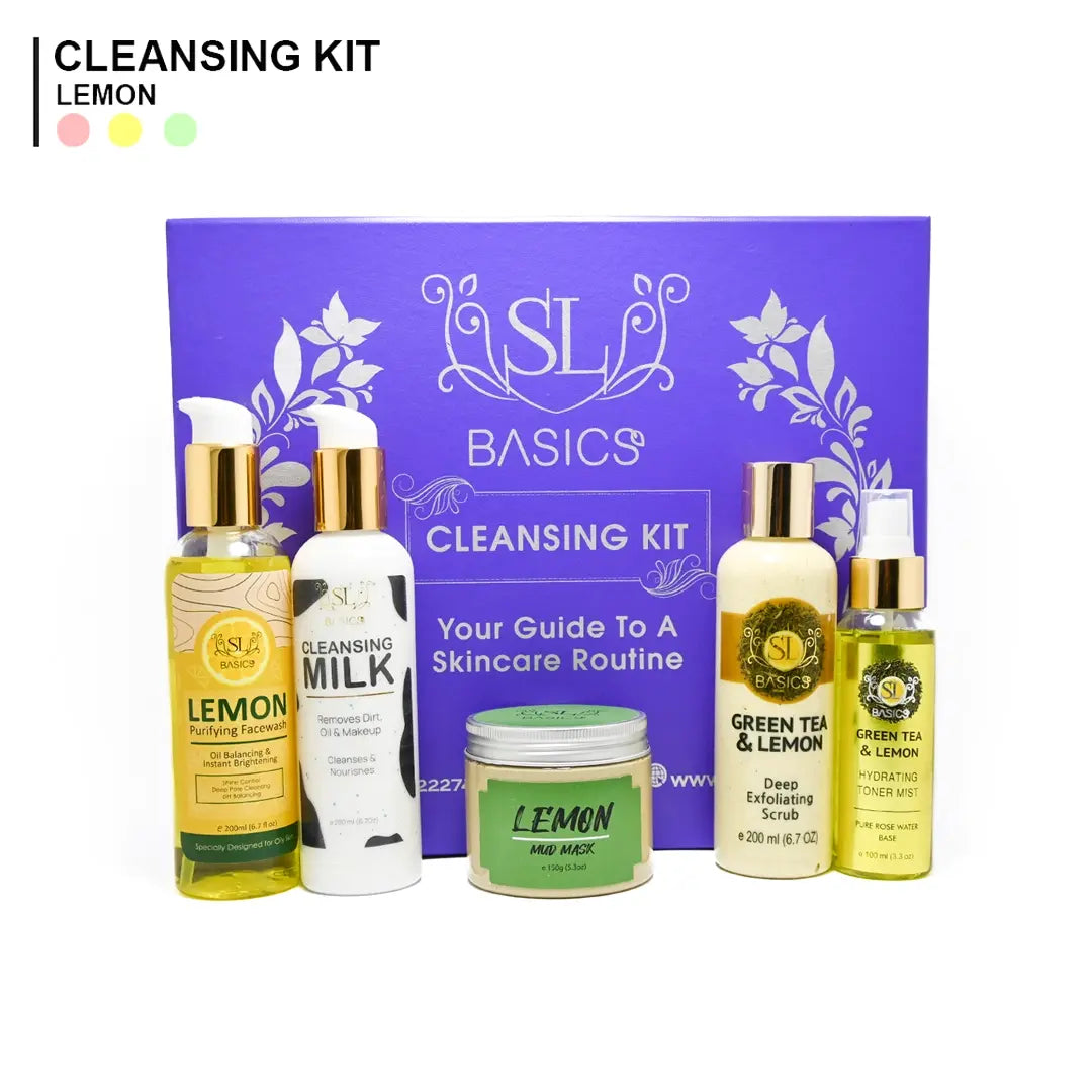 Cleansing Kit (Lemon Range) - SL Basics