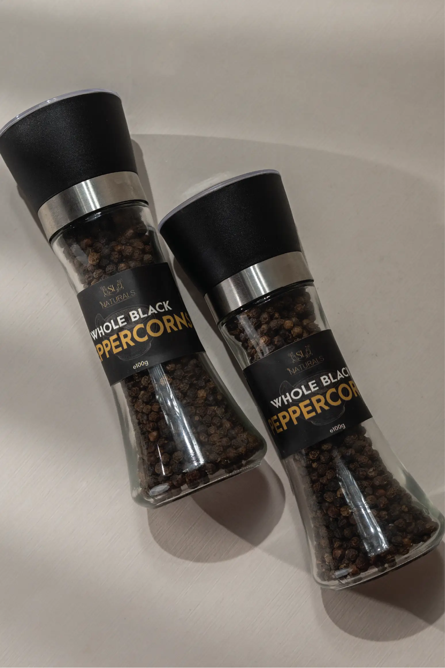 Whole Black Peppercorn Grinder - SL Basics