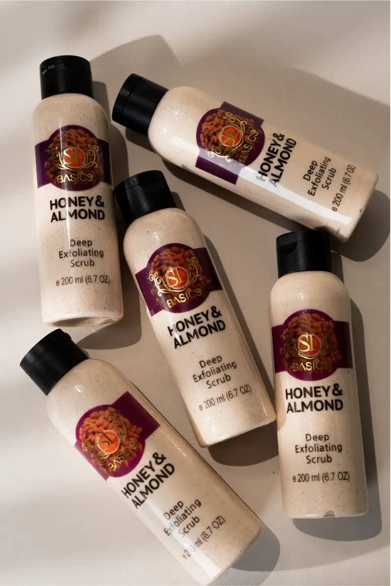 Honey & Almond Scrub - SL Basics