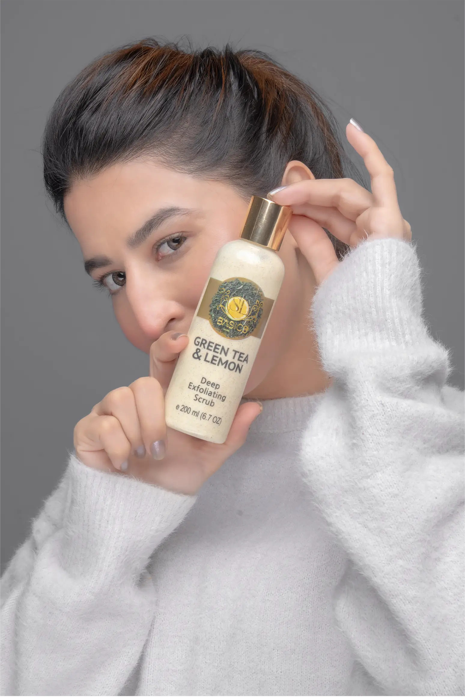 Green Tea & Lemon Scrub - SL Basics