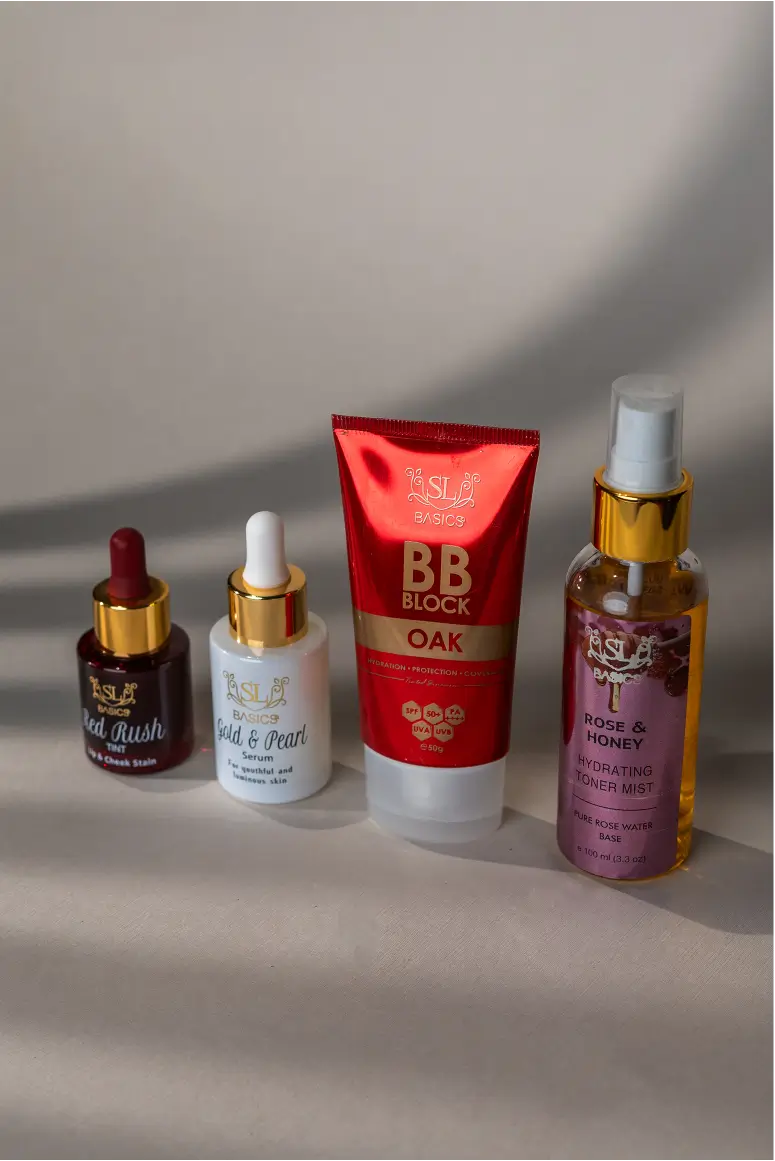 No Makeup/Makeup Kit (Yellow Undertone) - SL Basics