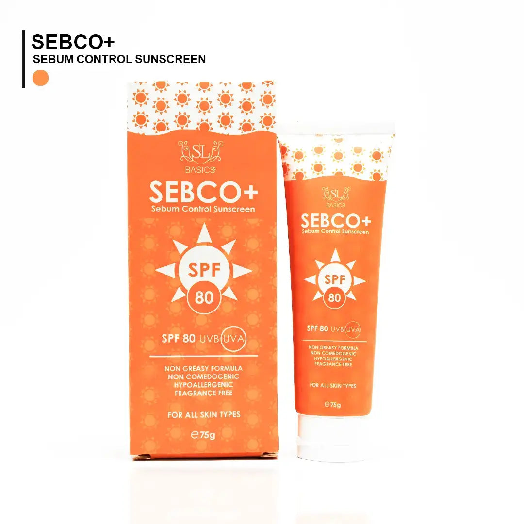 control sunscreen with SPF 80