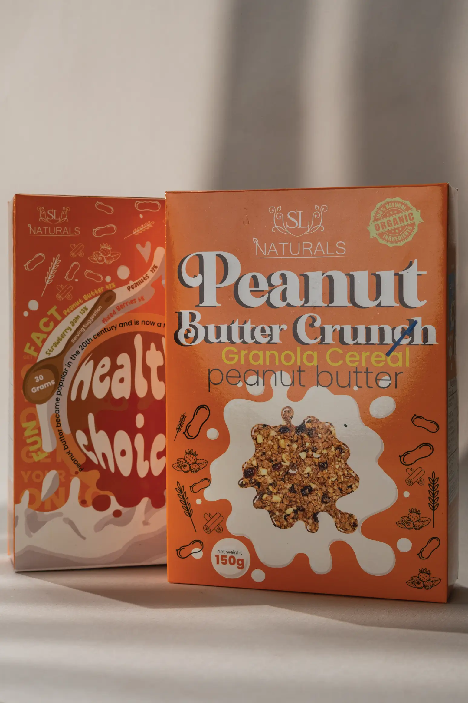 Peanut Butter Crunch (Granola Cereal) 150g - SL Basics